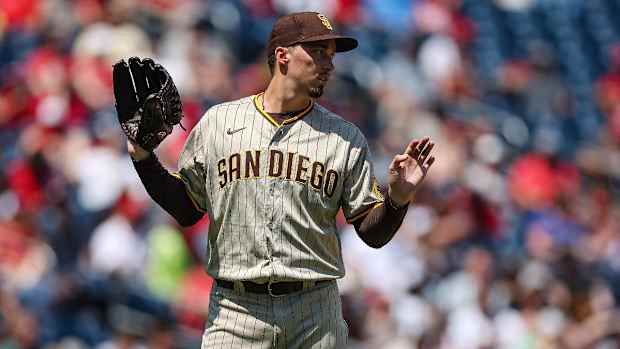 Former San Diego Padres pitcher Blake Snell